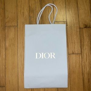 Dior Empty Shopping Bag